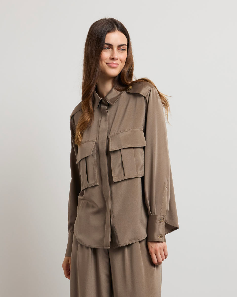 Chemise Indiana - Coffee Latte