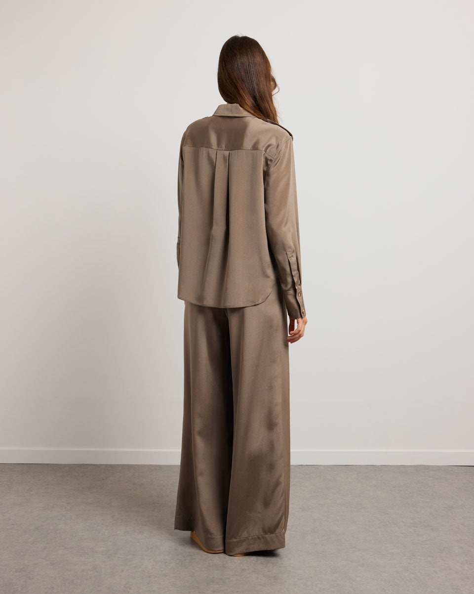 Chemise Indiana - Coffee Latte