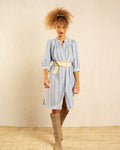 Indice Blue Midi Dress