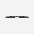 Pulsera E - Dorado - Negro