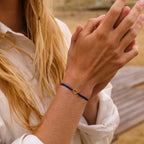 Pulsera G - Dorado - Negro