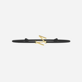 Pulsera M - Dorado - Negro