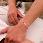 Pulsera Y - Dorado - Negro