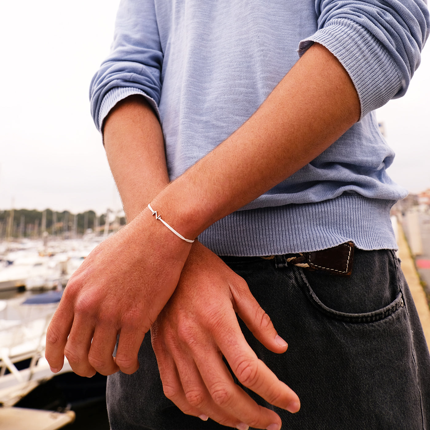 Pulsera Z - Dorado - Negro