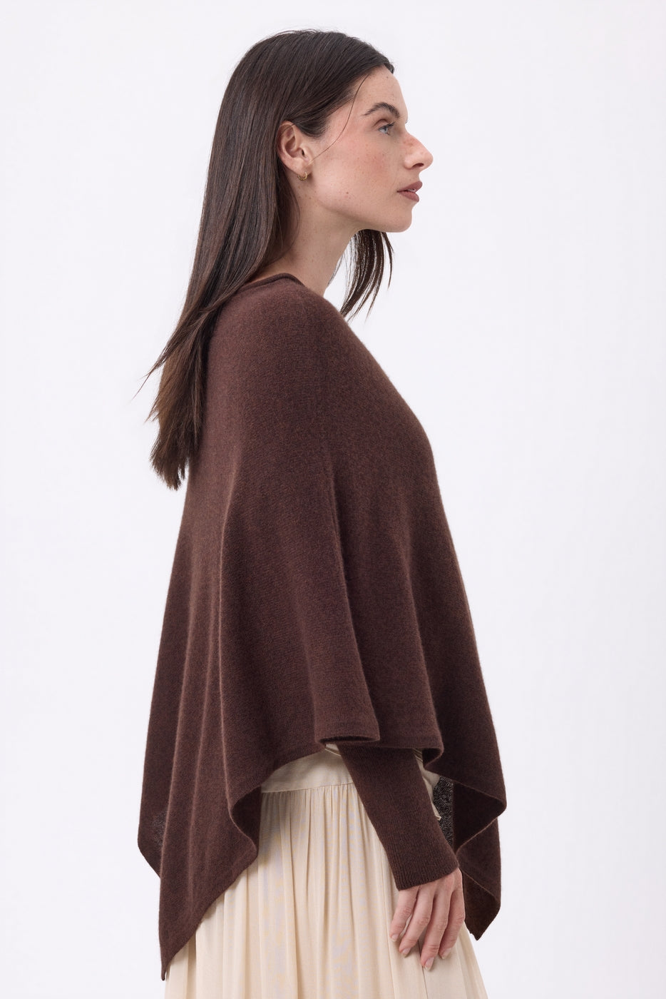 Cappa Poncho Isadora - Americano - Donna - 100% Cashmere