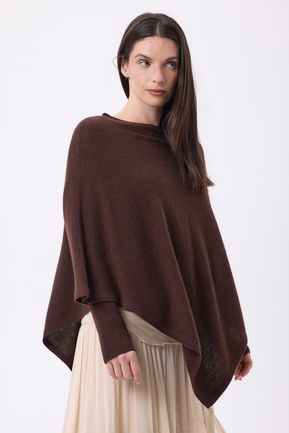 Cappa Poncho Isadora - Americano - Donna - 100% Cashmere
