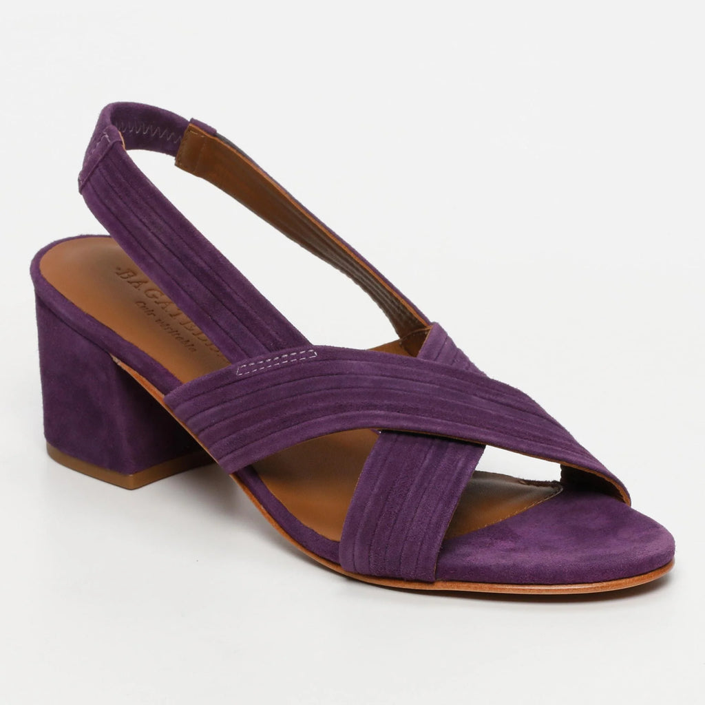 Sandalias Tacón Isi - Amatista