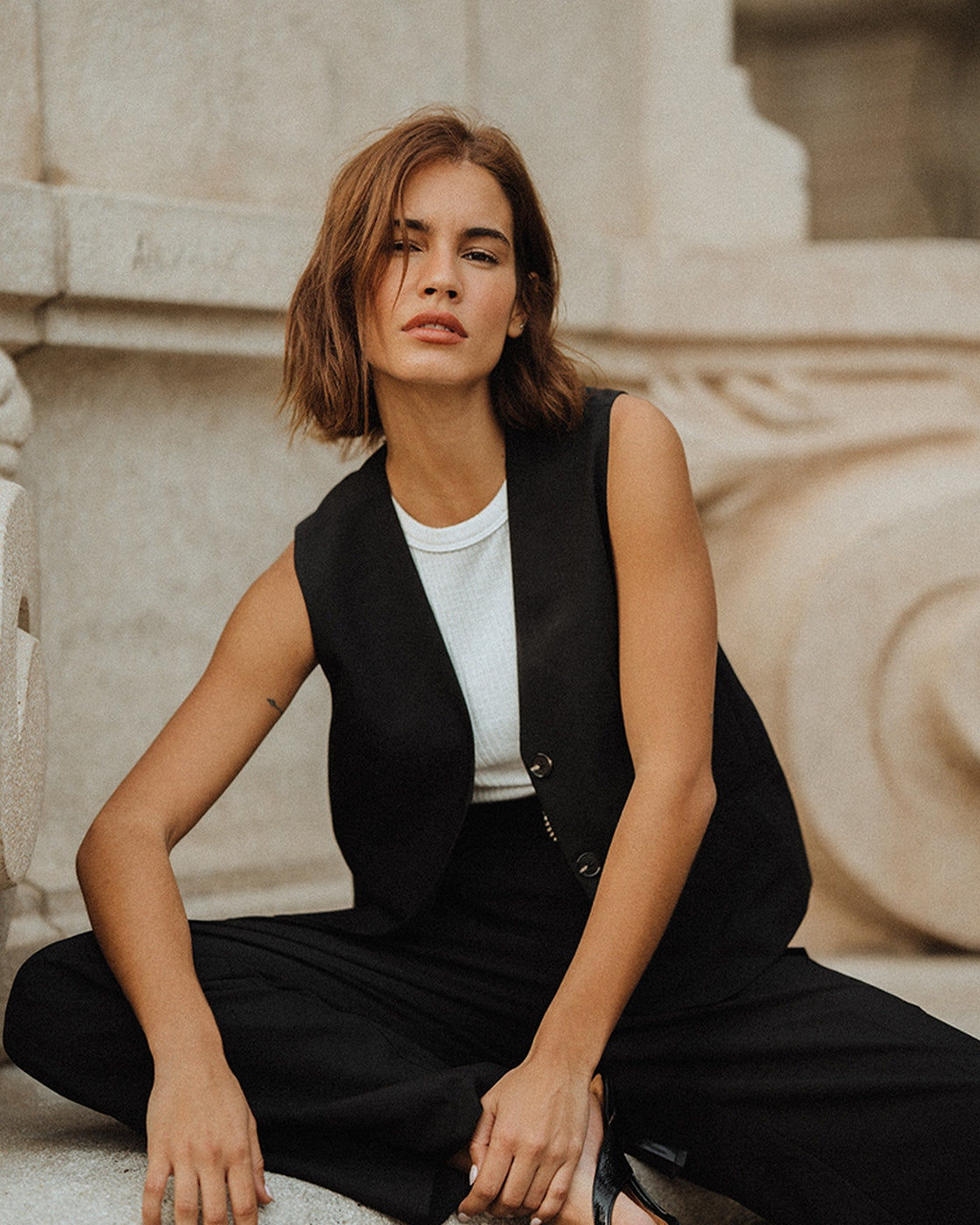 Ivresse Waistcoat - Black