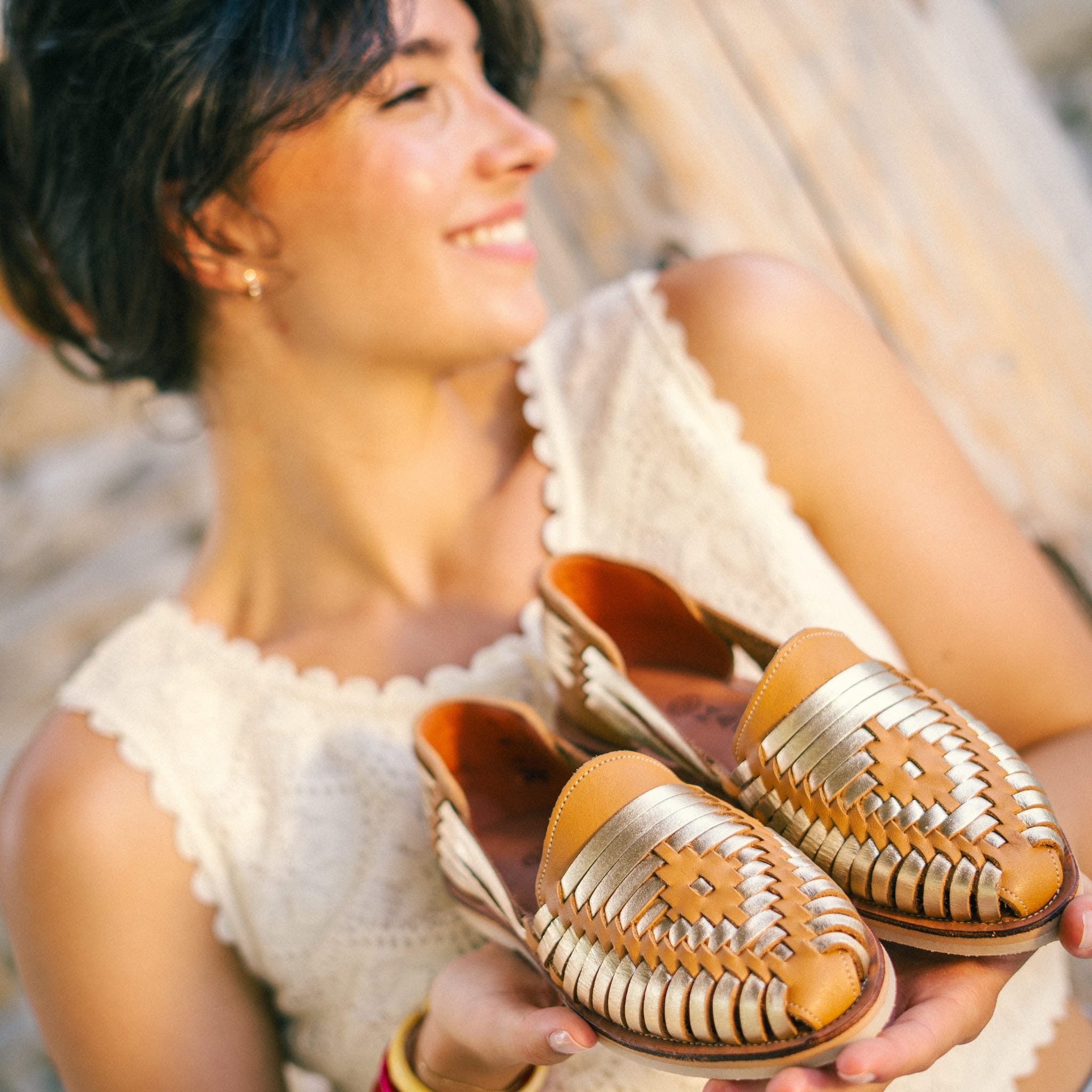 Huaraches Ibarra - Camello Champán