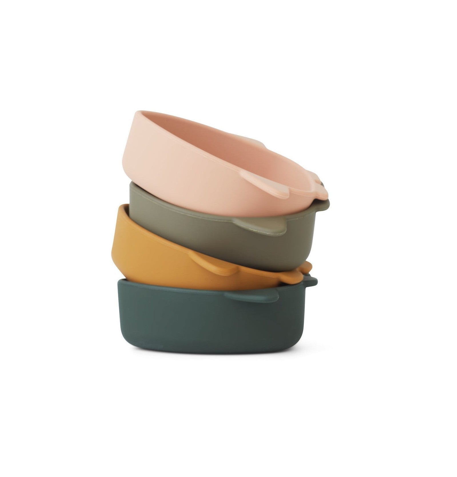Bol En Silicone Mignon - Lot De 4 Iggy - Space Multi Mix