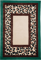 Green Safari - Tapis - Laine