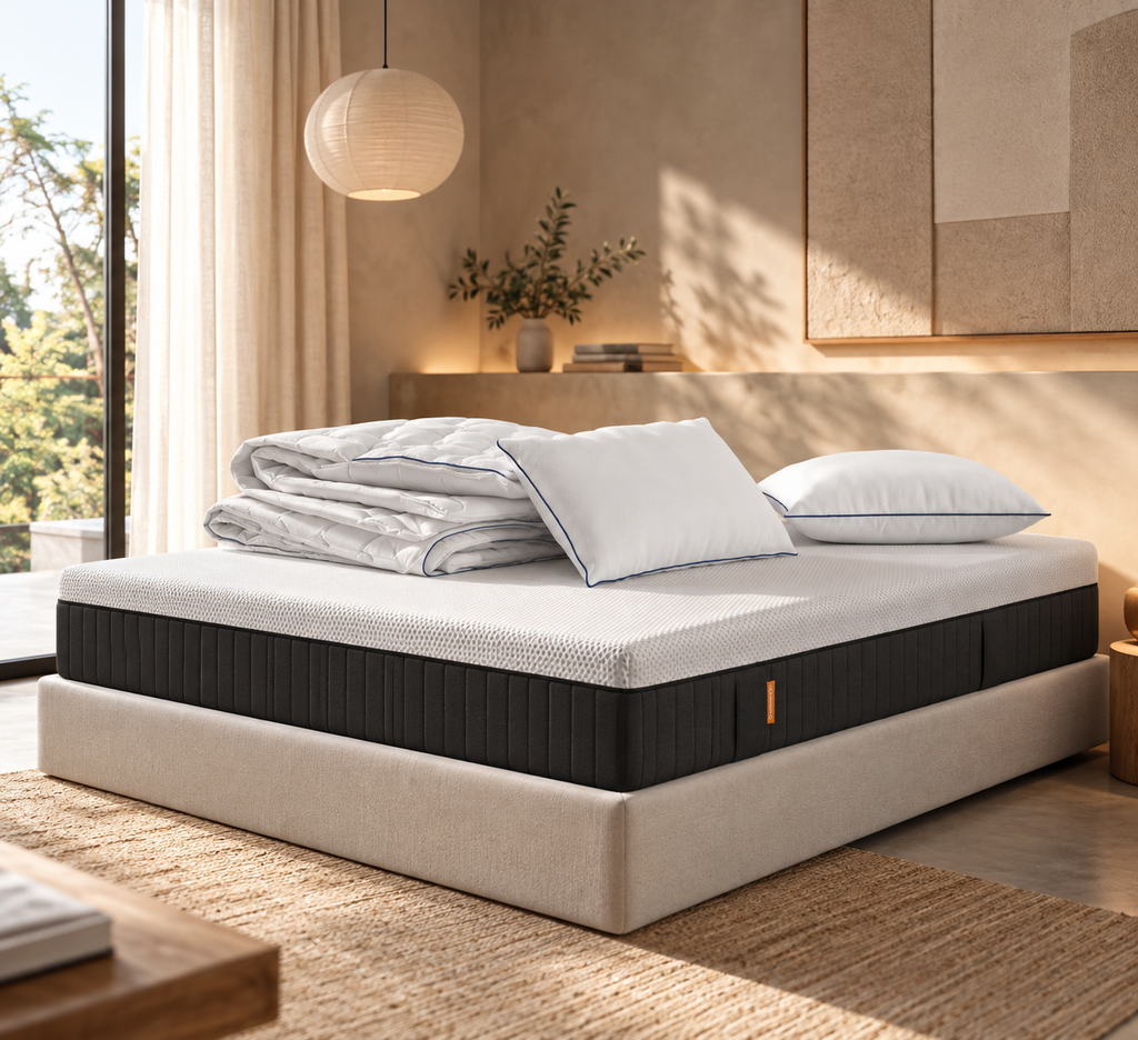 Pack - Matelas Original Lite + Oreiller(s) Original Confort + Couette Printemps & Automne