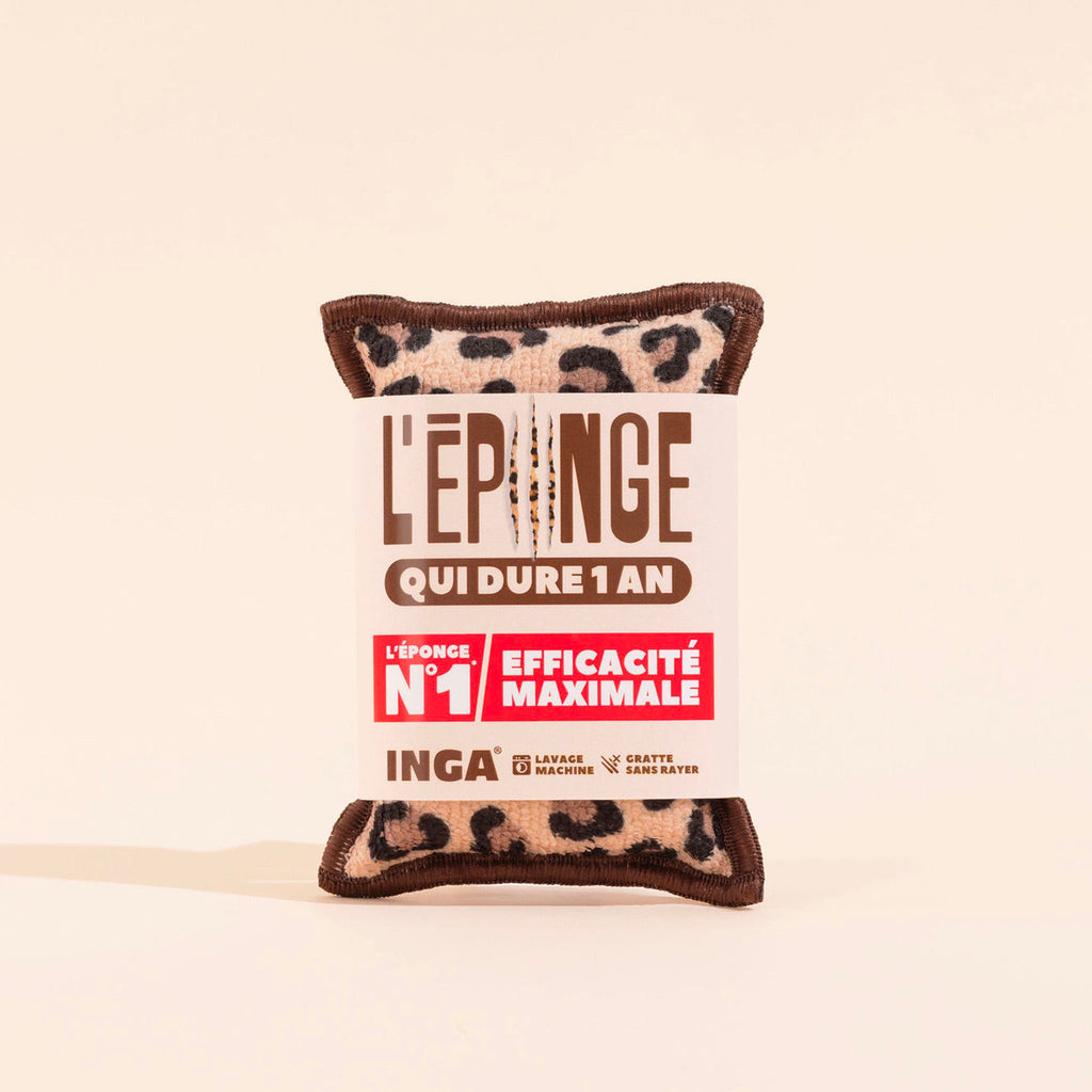 New - Duo D'Éponges Léopard