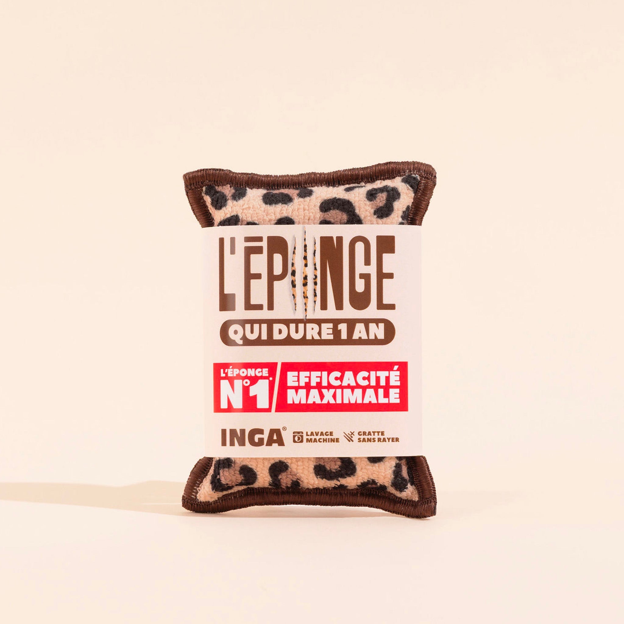 New - Duo D'Éponges Léopard