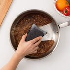 4 Color Sponges Pack, Steel Sponges and Pans & Plates