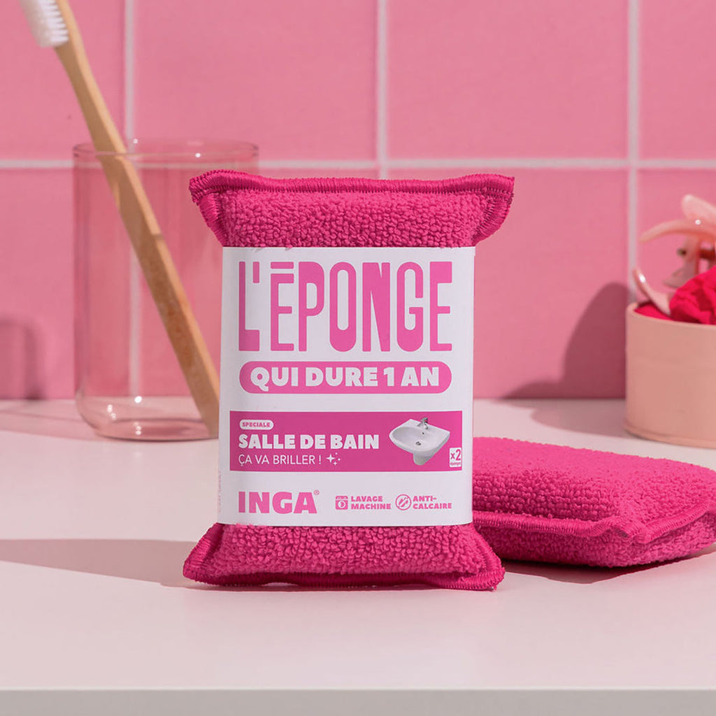 Bathroom Sponge Duo
