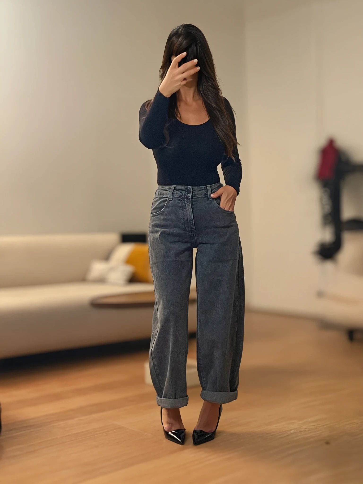 Jeans - Gris