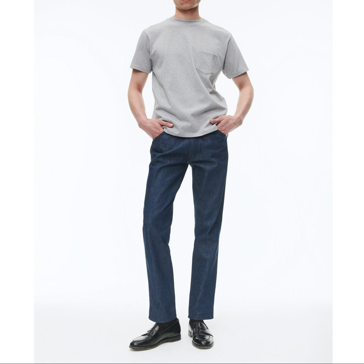 Gray Pocket T-Shirt - Medium Gray