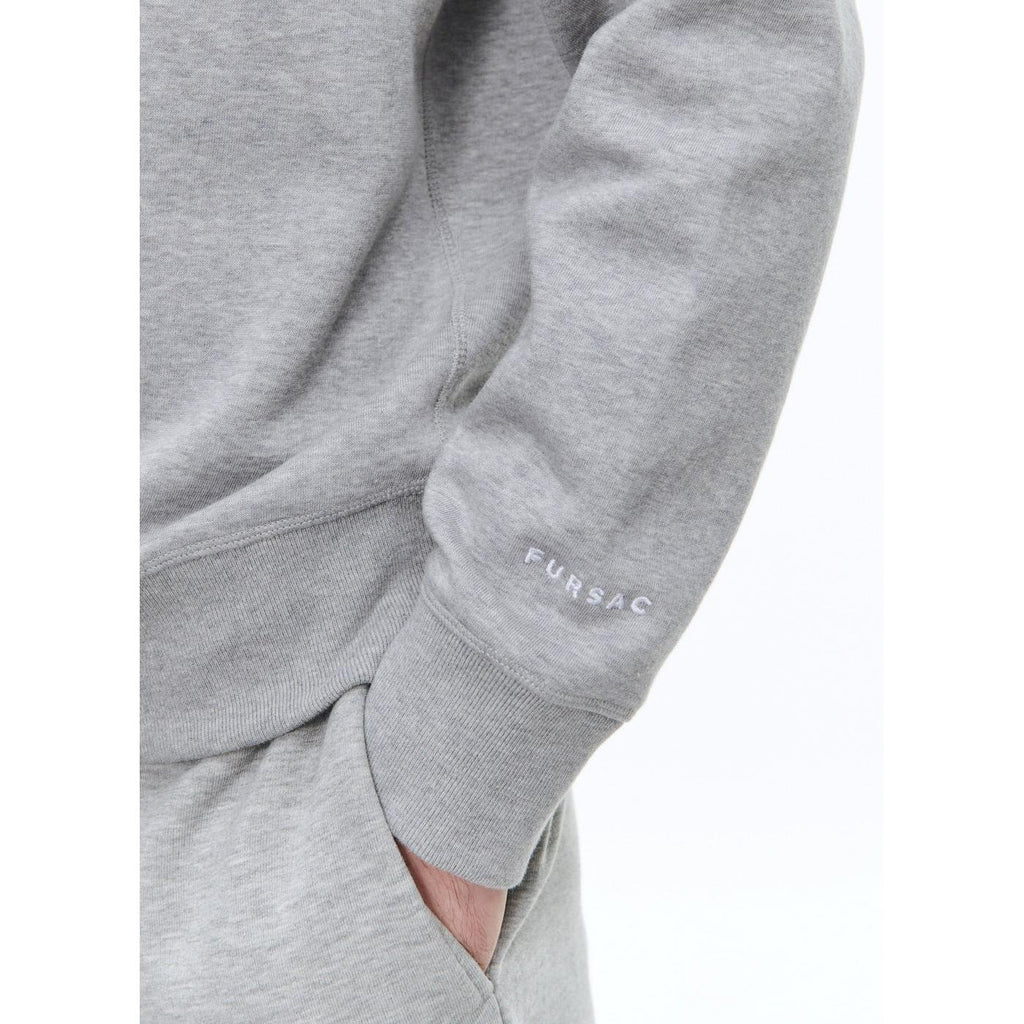 Gray Cotton Jersey Sweatshirt - Gray