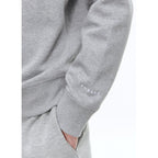 Gray Cotton Jersey Sweatshirt - Gray