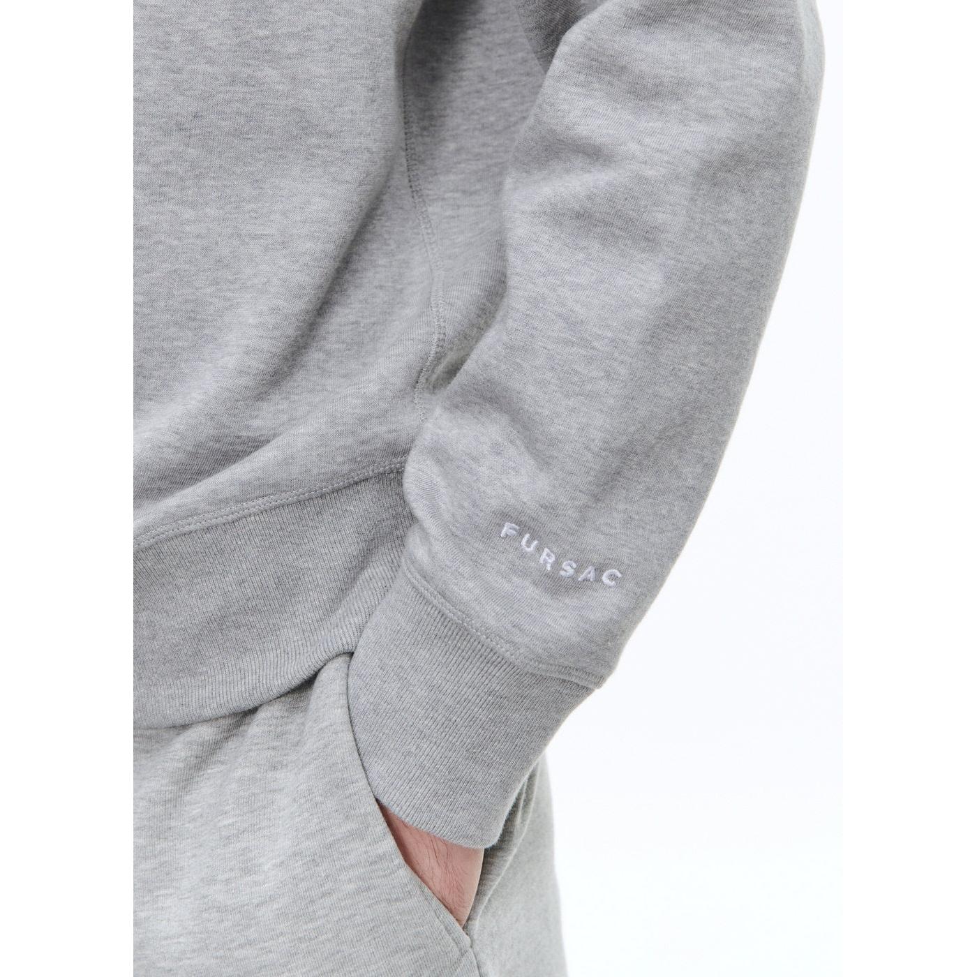 Gray Cotton Jersey Sweatshirt - Gray