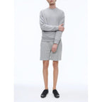 Gray Cotton Jersey Sweatshirt - Gray