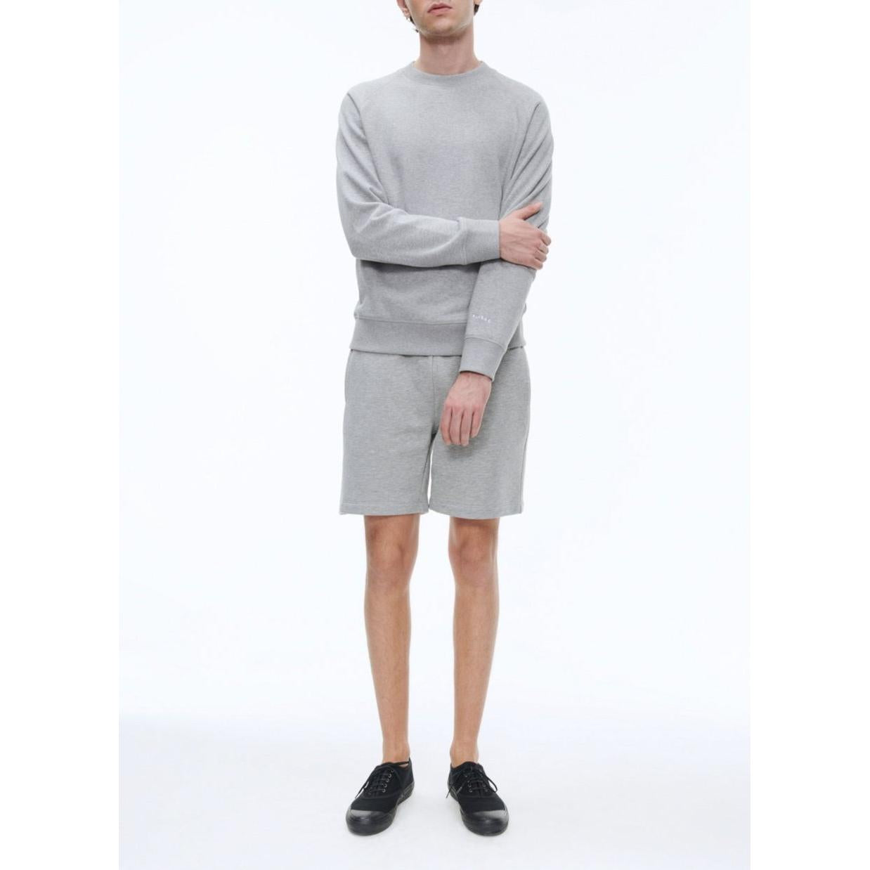 Gray Cotton Jersey Sweatshirt - Gray