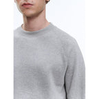 Gray Cotton Jersey Sweatshirt - Gray