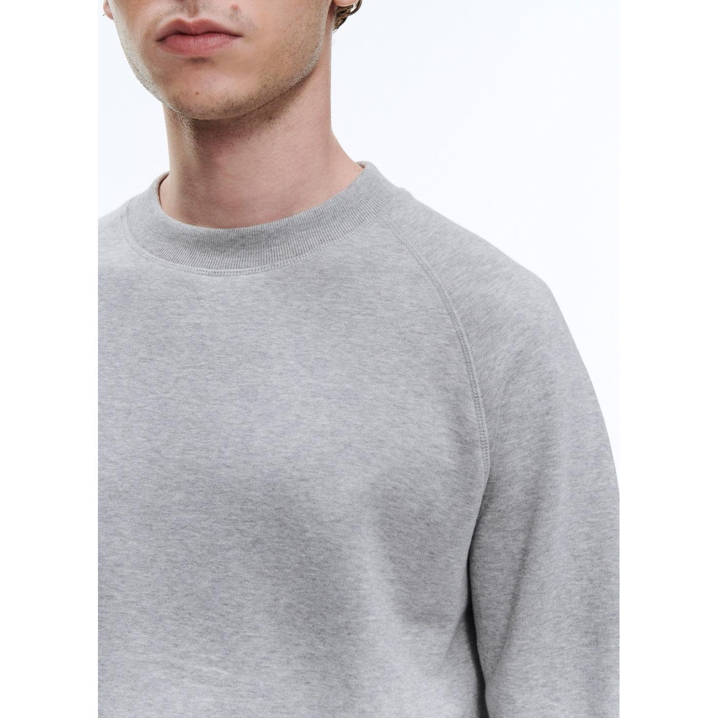 Gray Cotton Jersey Sweatshirt - Gray