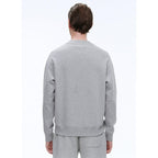 Gray Cotton Jersey Sweatshirt - Gray