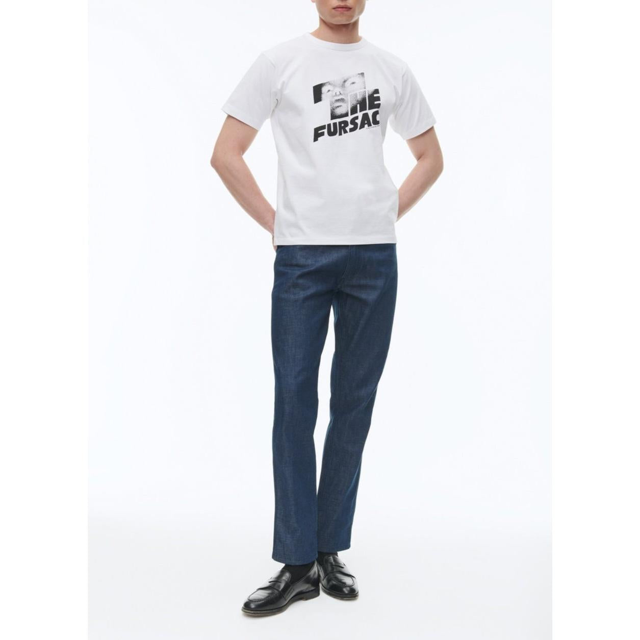 Fursac - T-Shirt En Jersey De Coton Biologique - Blanc - Imprimé "The Fursac"