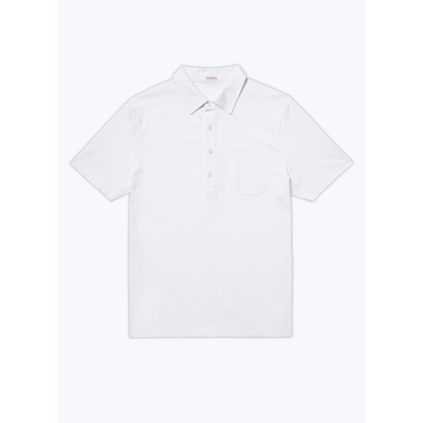 Polo De Jersey De Algodón Blanco - Blanco