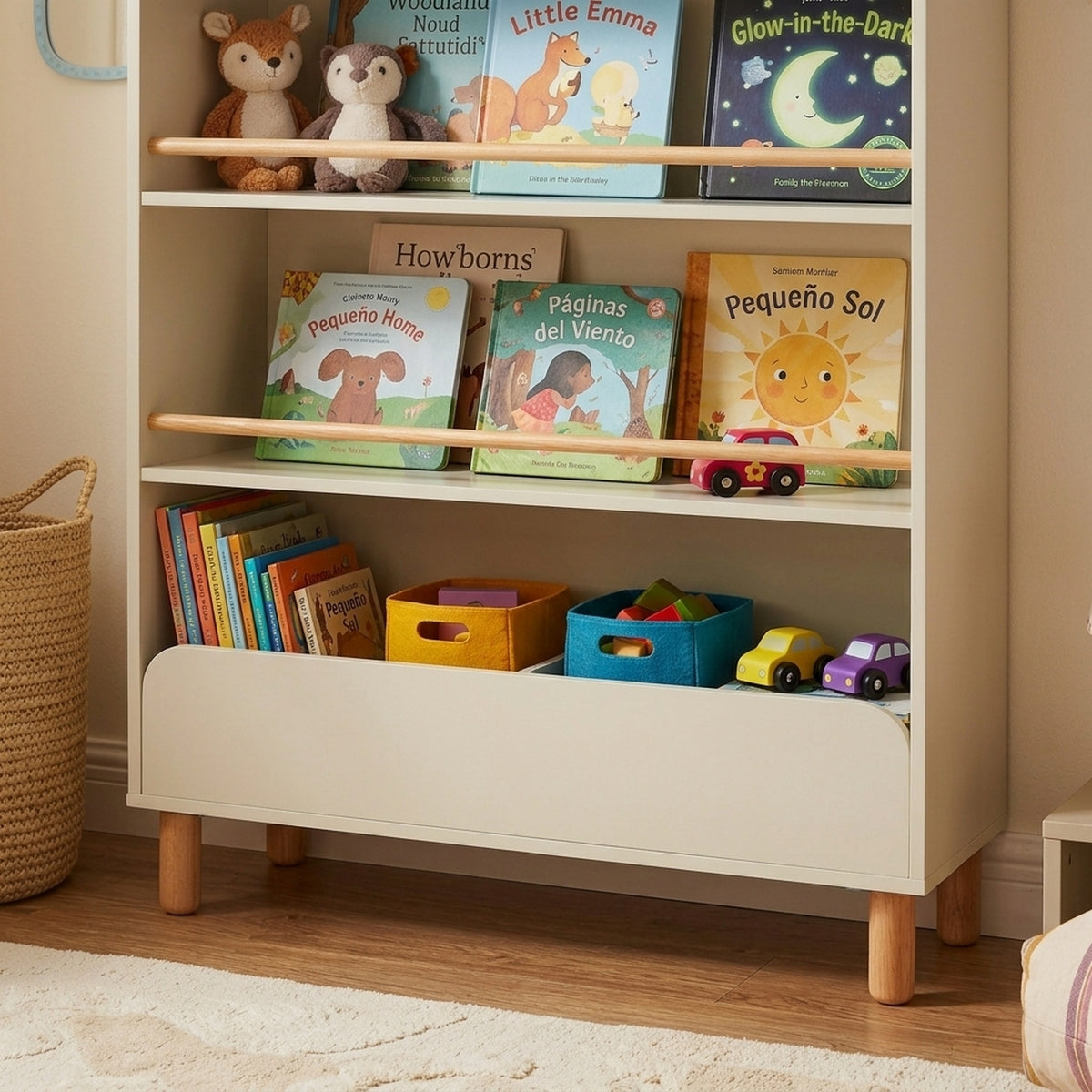 Jana - Bibliothèque Enfant - Beige