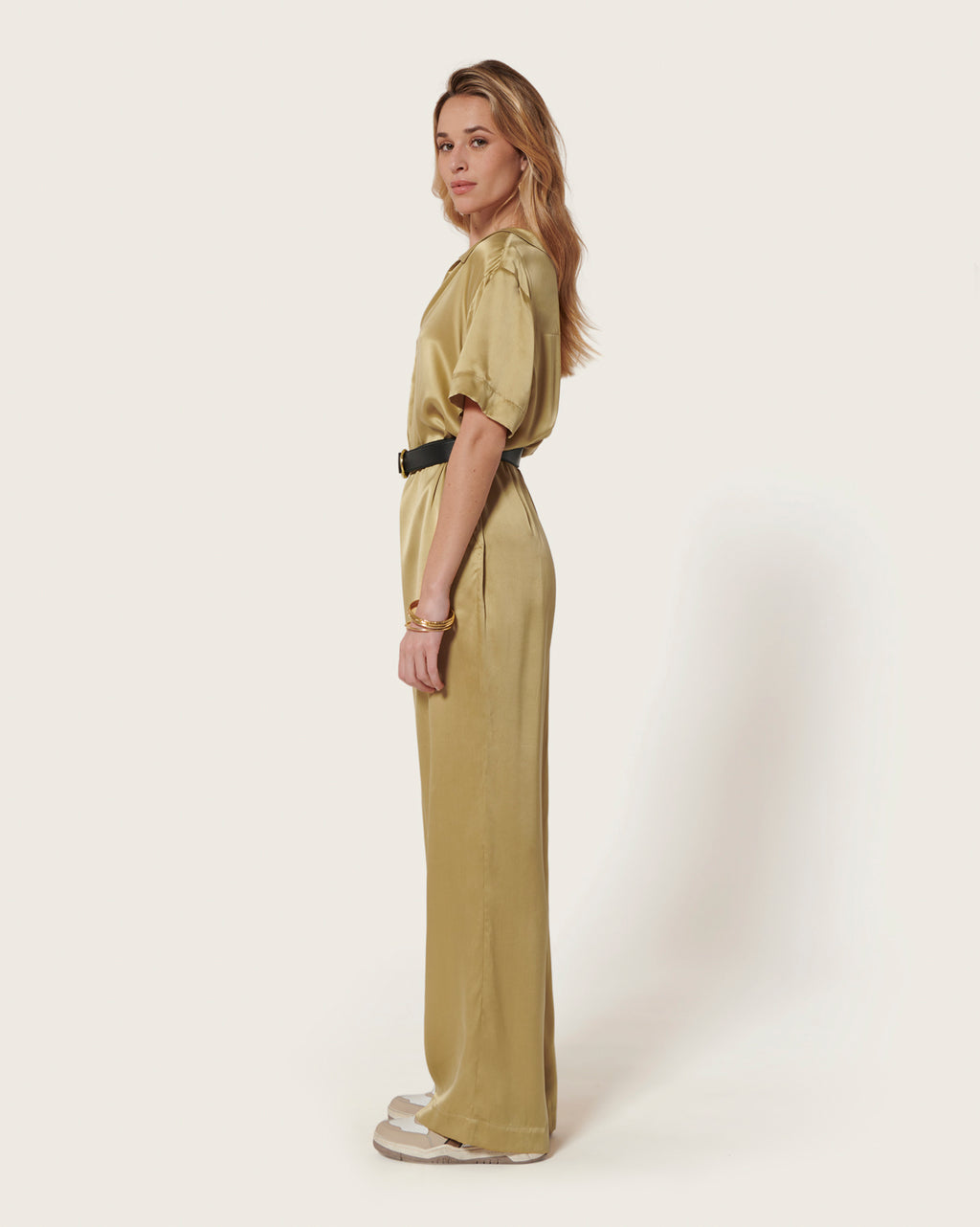 Jane Jumpsuit - Biscuit