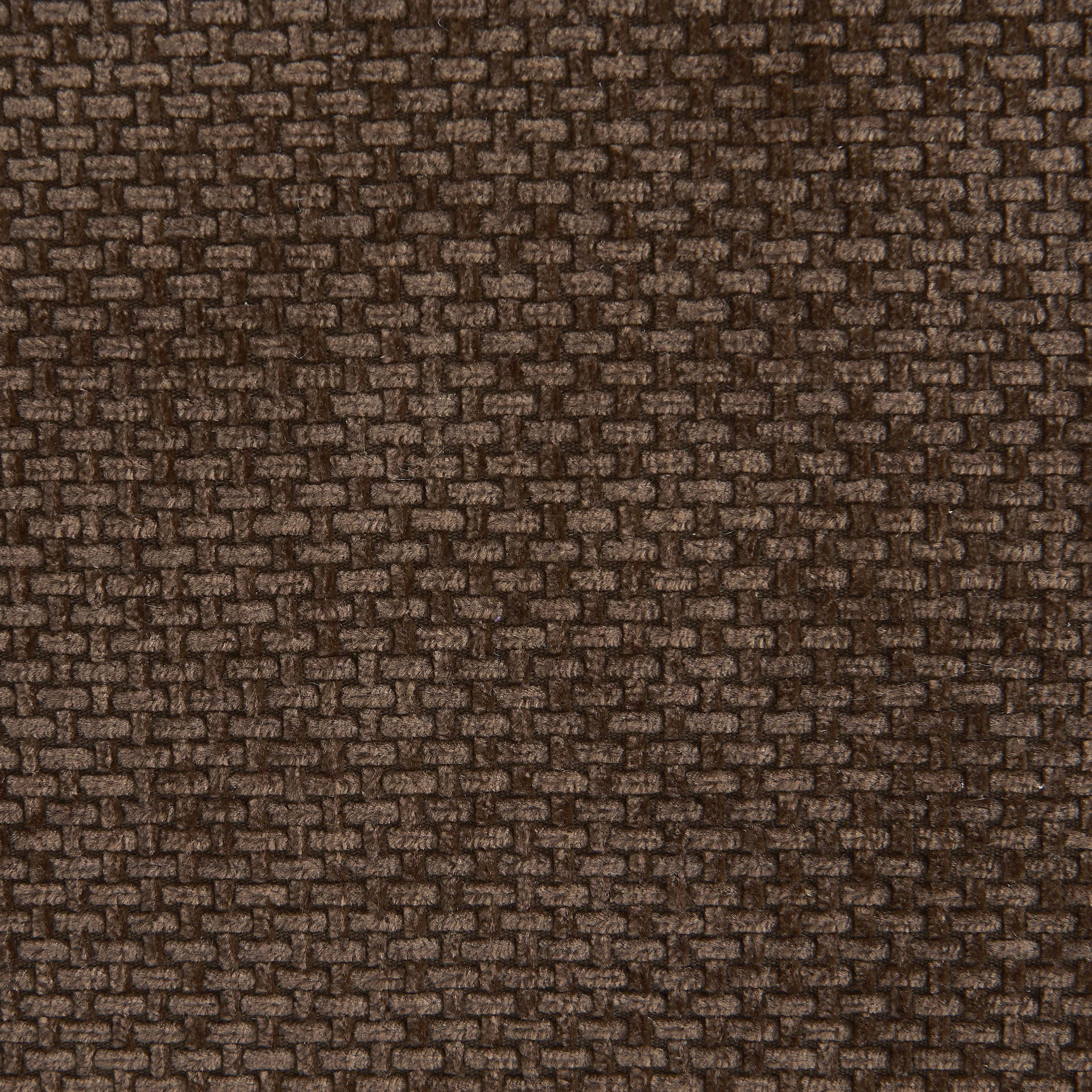 Janis - Chauffeuse Modulable 1 Place - Tissu Chenille - Marron