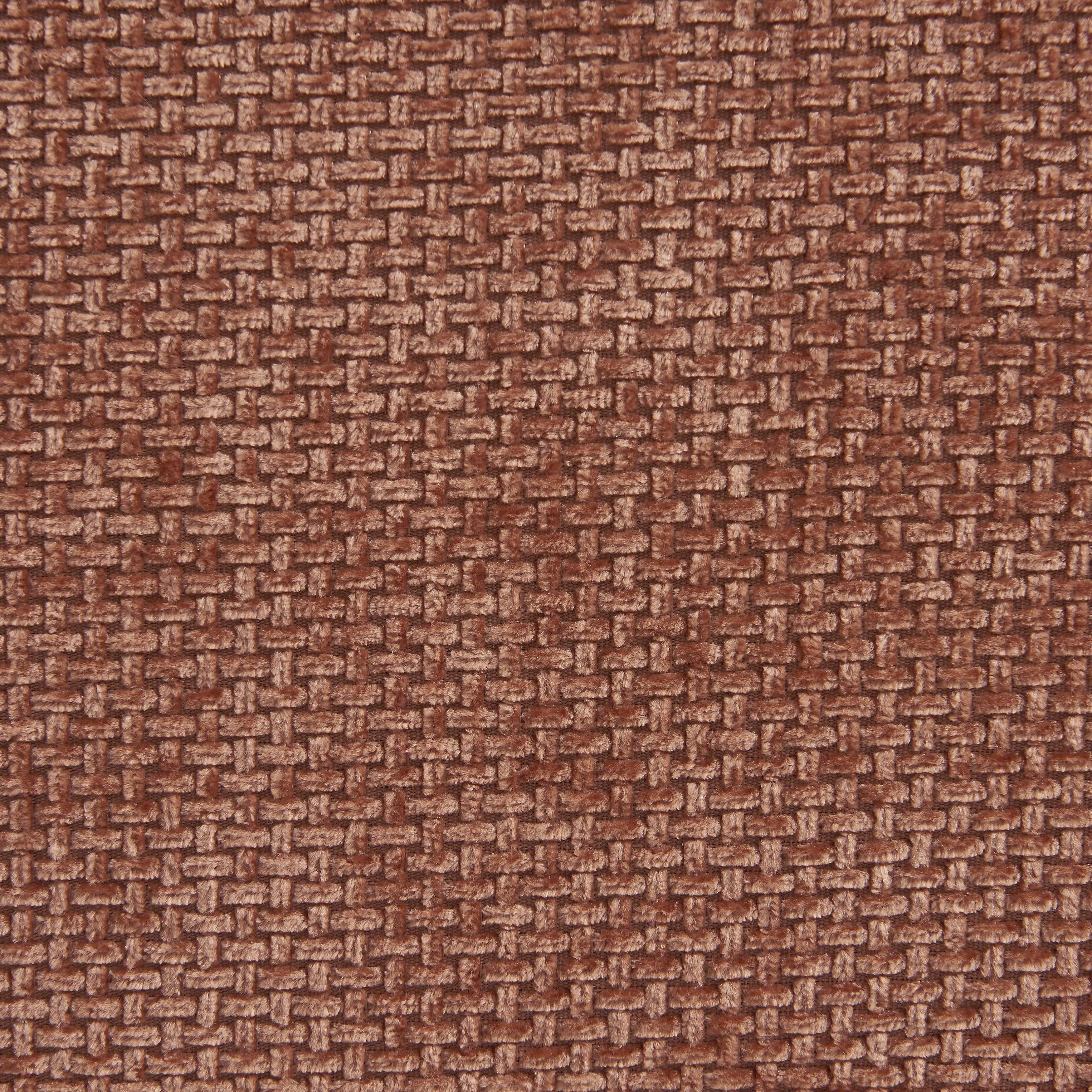 Janis - Modular 1 Seater Chair - Chenille Fabric - Terracotta
