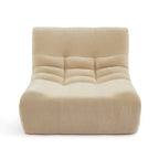 Janis - Modular 1 Seater Chair - Velvet - Beige