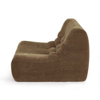 Janis - Modular 1 Seater Chair - Velvet - Brown