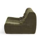 Janis - Modular 1 Seater Chair - Velvet - Green