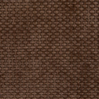 Janis - 2-Seater Modular Bench - Chenille Fabric - Brown