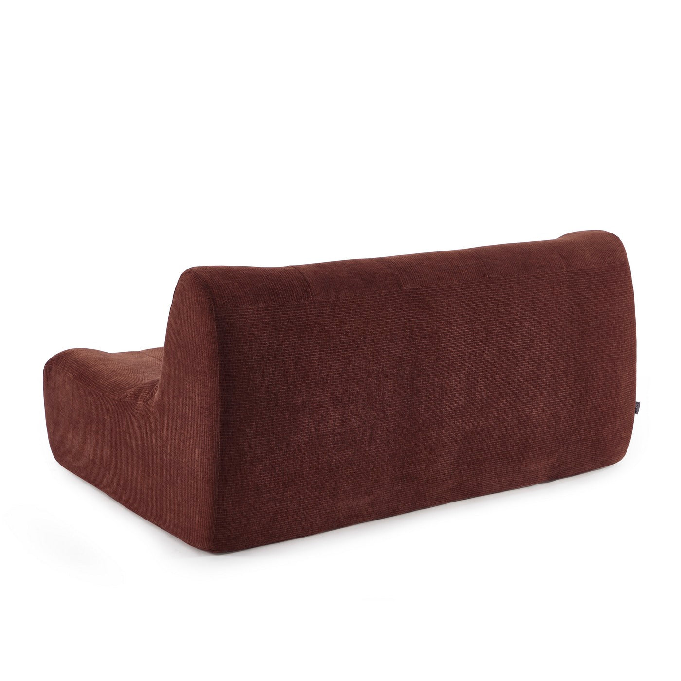 Janis - 2-Seater Modular Bench - Velvet - Burgundy
