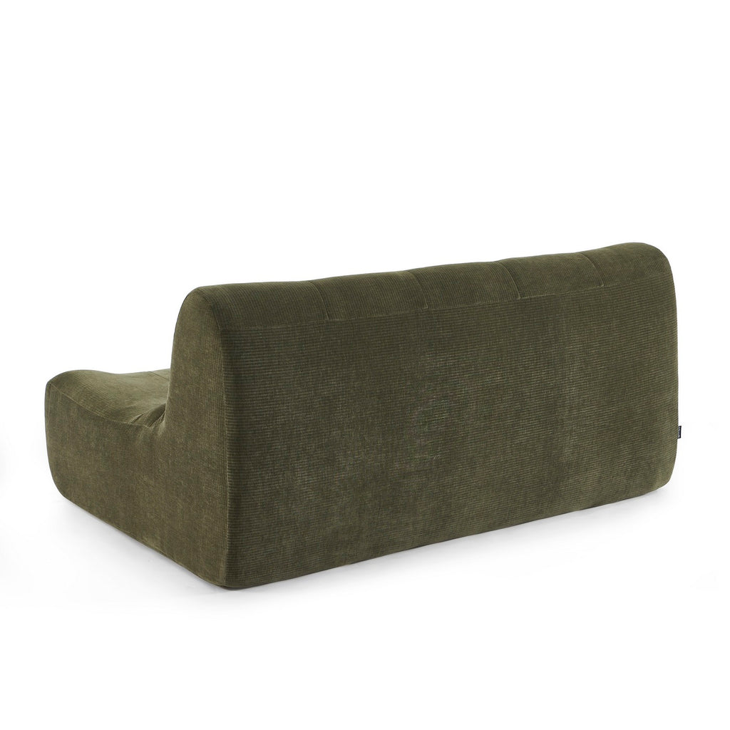 Janis - 2-Seater Modular Bench - Velvet - Green