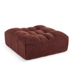 Janis - Pouf - Velvet - Burgundy