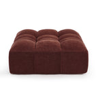 Janis - Pouf - Velvet - Burgundy