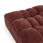 Janis - Pouf - Velvet - Burgundy