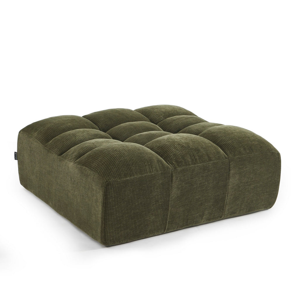 Janis - Pouf - Velvet - Green