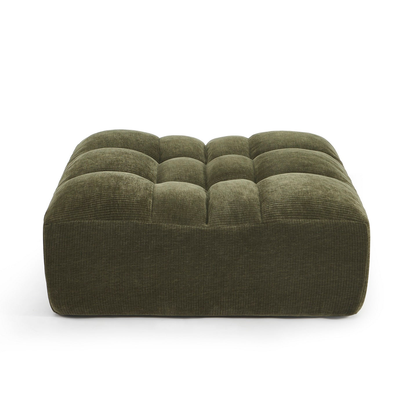 Janis - Pouf - Velvet - Green