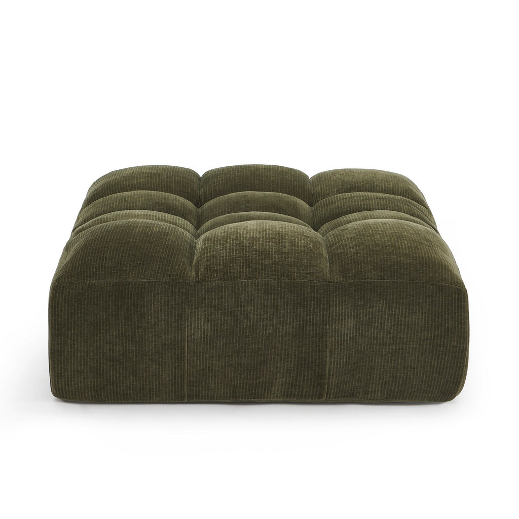 Janis - Pouf - Velvet - Green