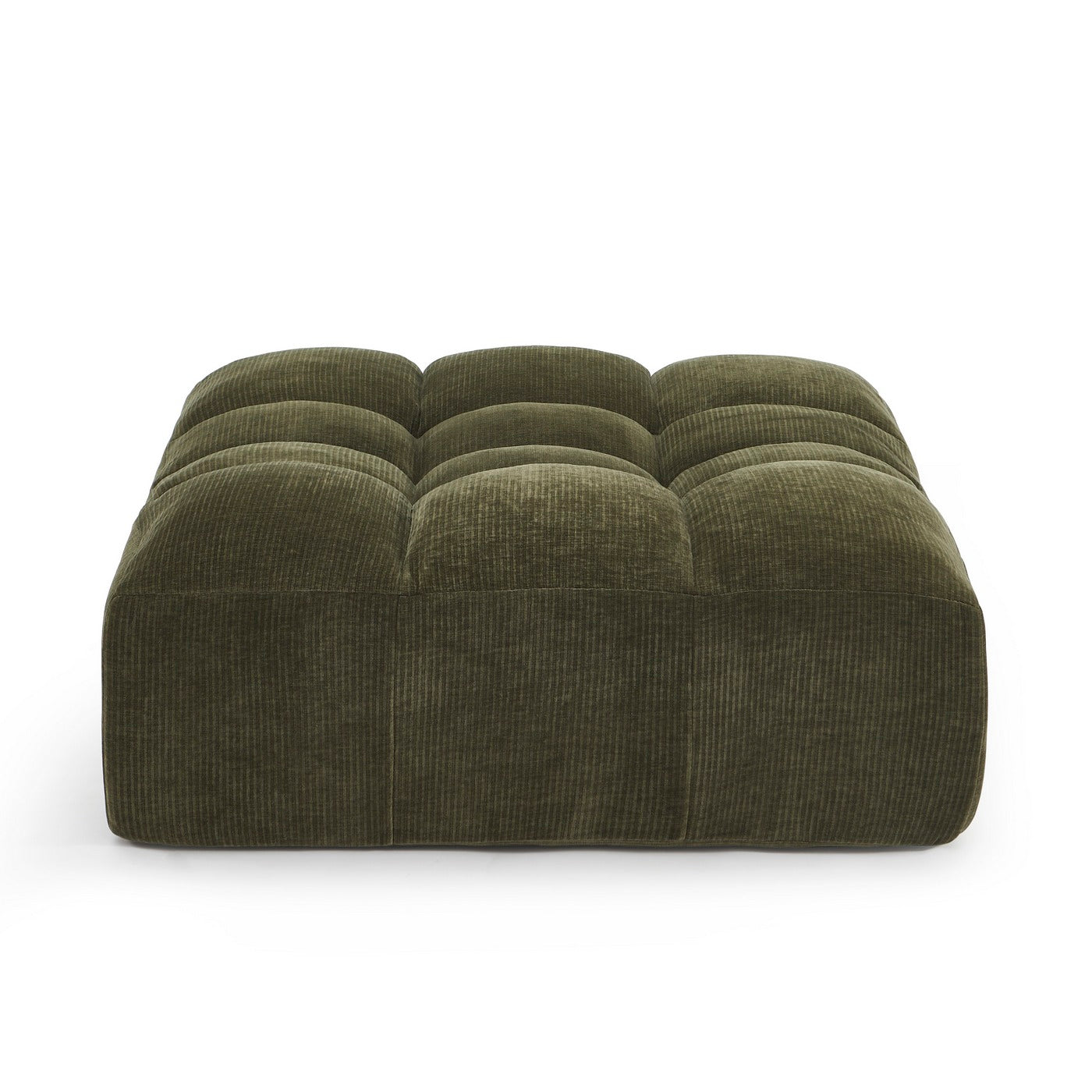 Janis - Pouf - Velvet - Green