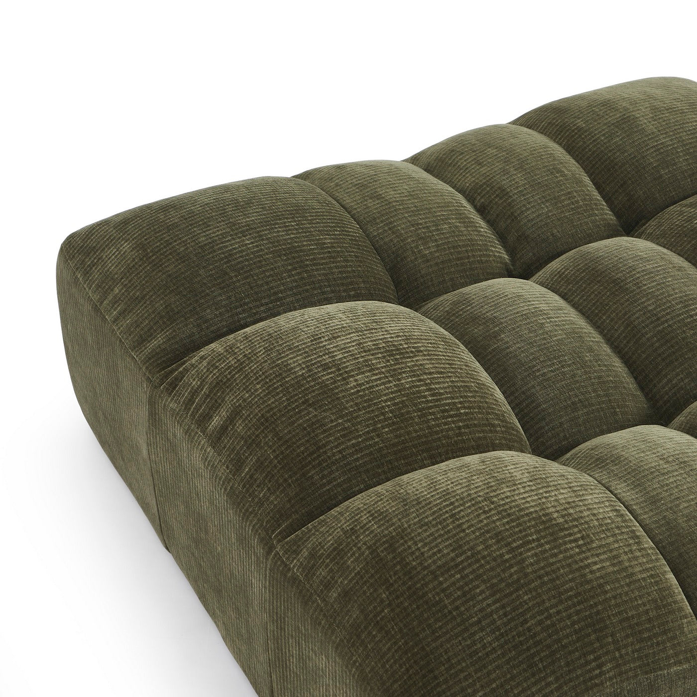 Janis - Pouf - Velvet - Green